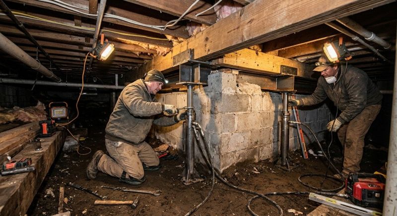 Basement Foundation Repair in Groveland, FL