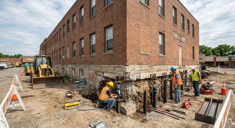 Commercial Foundation Repair in Mount Dora, FL