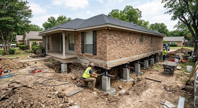 Concrete Foundation Leveling in Leesburg, FL