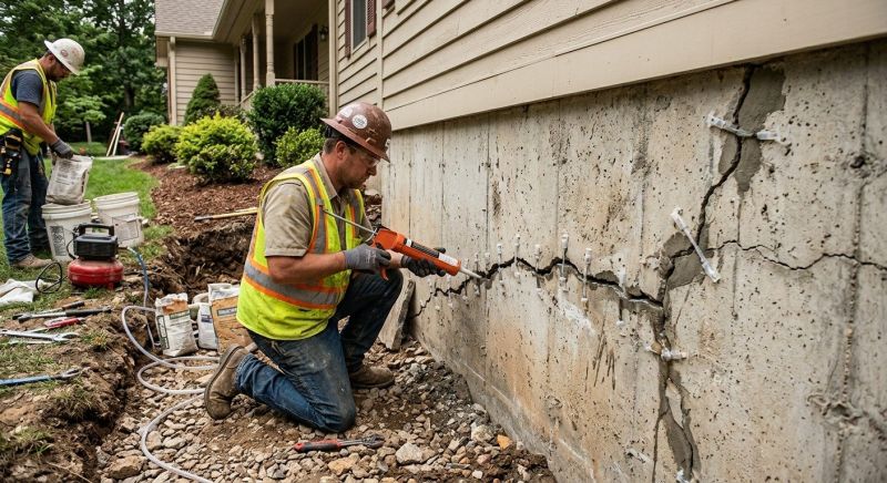 Cracked Foundation Repair in Altamonte Springs, FL