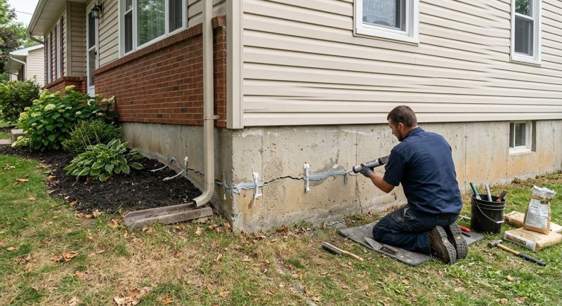 Cracked Foundation Repair in Debary, FL