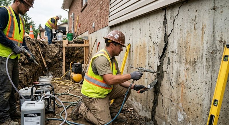 Cracked Foundation Repair in Orange City, FL