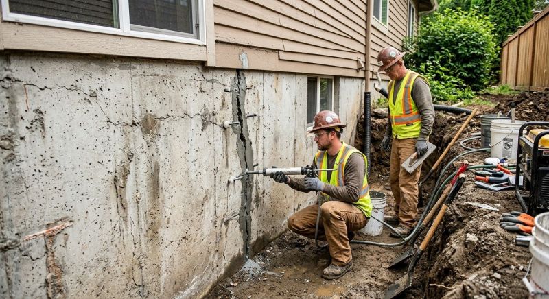 Cracked Foundation Repair in Tavares, FL