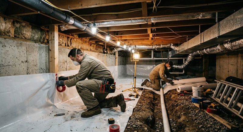 Crawl Space Leveling in Mount Dora, FL