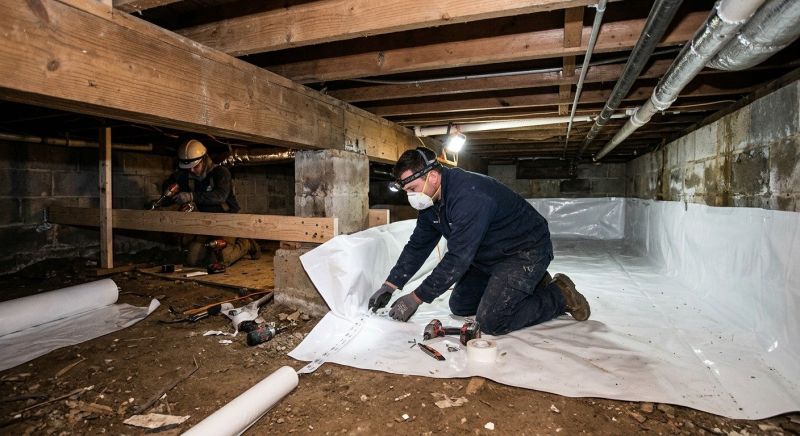 Crawl Space Leveling in Mount Dora, FL