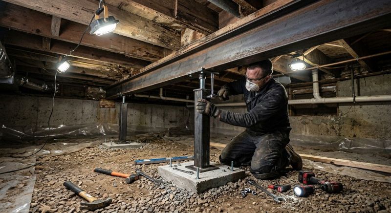 Crawlspace Structural Repair in Mount Dora, FL