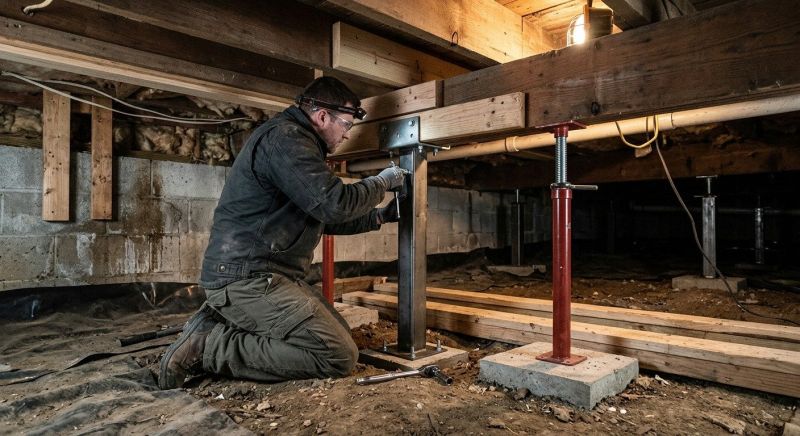 Crawlspace Structural Repair in Mount Dora, FL