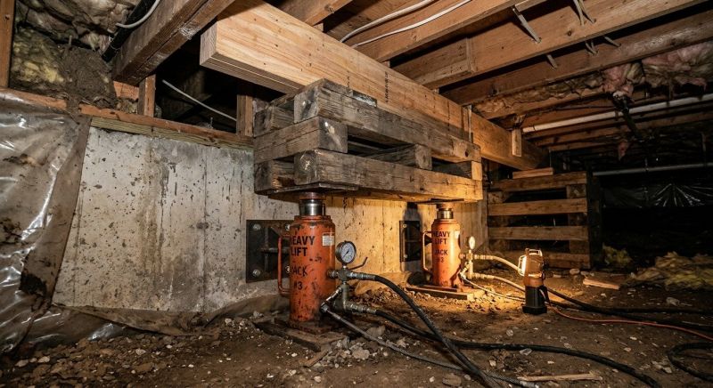 Foundation Jacking in Clermont, FL