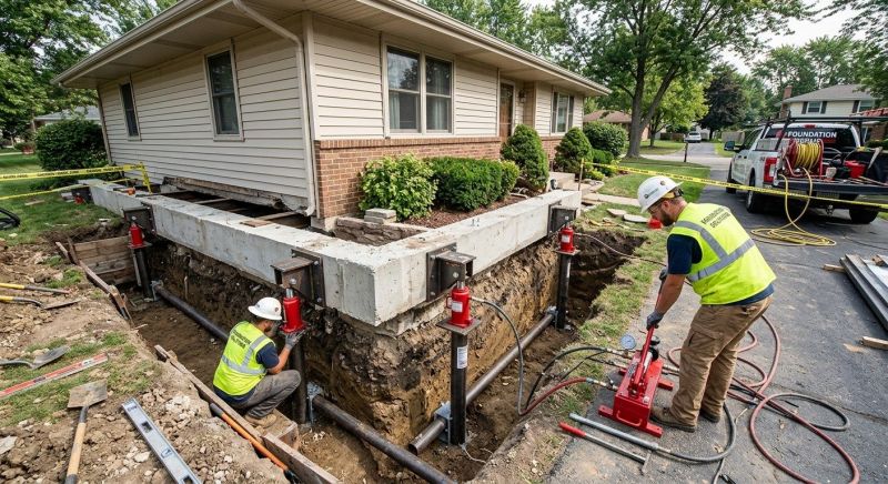 Foundation Jacking in Leesburg, FL