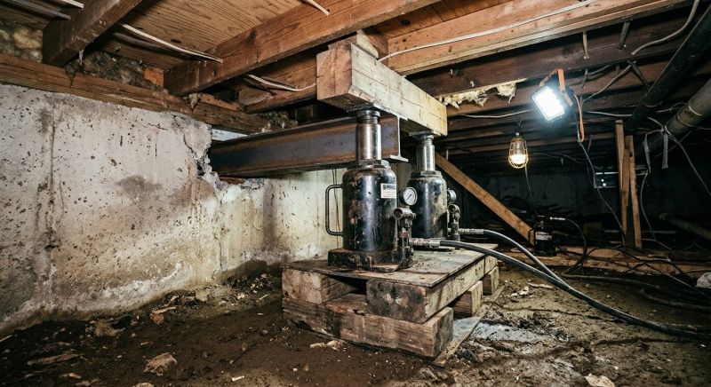 Foundation Jacking in Mount Dora, FL