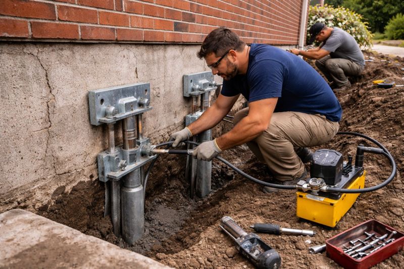 Foundation Pier Repair in Mount Dora, FL