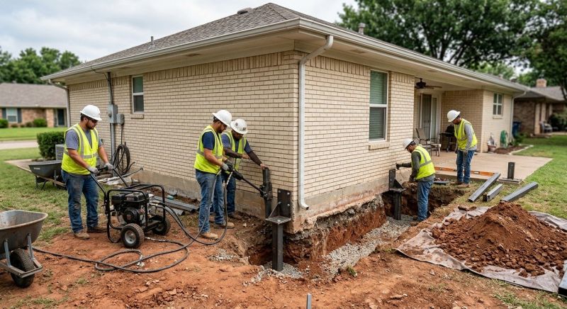 Foundation Stabilizing in Winter Garden, FL