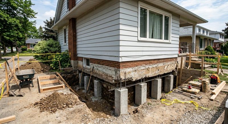Foundation Underpinning in Mount Dora, FL