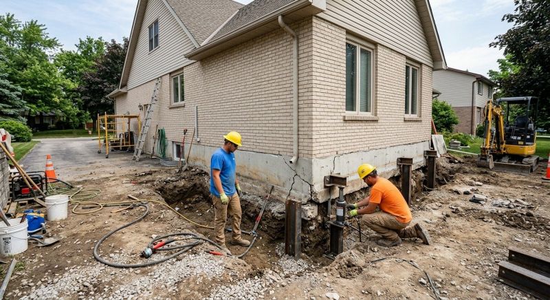 Helical Piers Installation in Mount Dora, FL