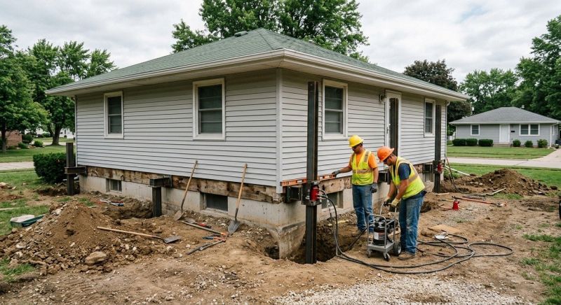 House Foundation Leveling in Mount Dora, FL
