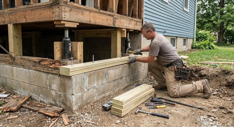 House Foundation Repair in Howey In The Hills, FL