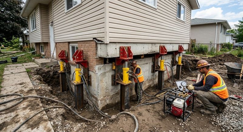 Sinking Foundation Lifting in Mount Dora, FL