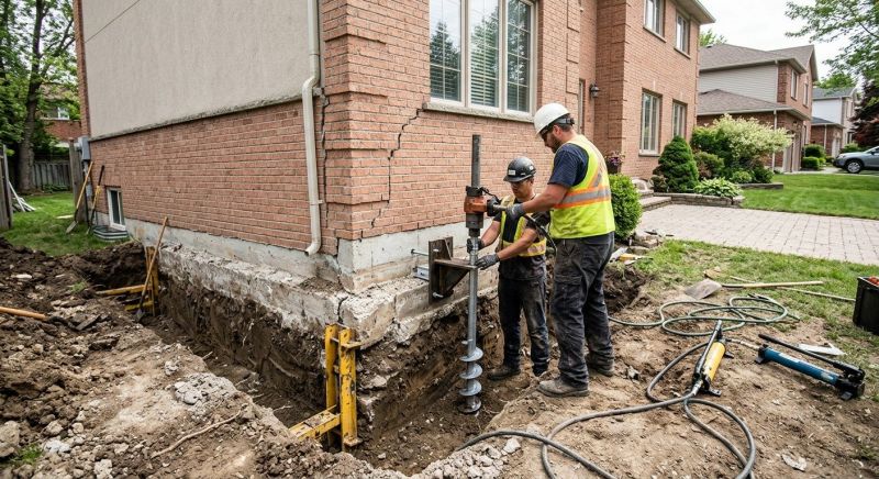 Sinking Foundation Repair in Clermont, FL