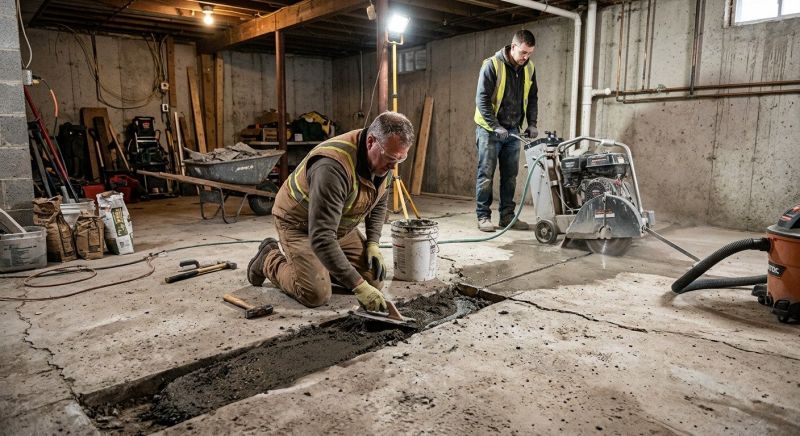 Slab Foundation Repair in Mount Dora, FL